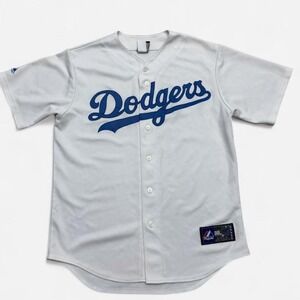 Majestic Athletic Los Angeles Dodgers size medium white baseball jersey